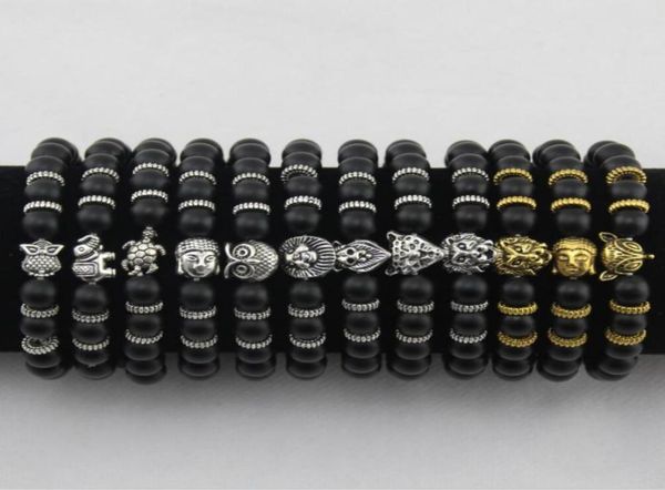 mens bracelets luxury jewelry women matt stone bead bracelet elephant leopard head lion head owl turtle lava charm bracelets8073066, Golden;silver
mens bracelets luxury jewelry women matt stone bead bracelet elephant leopard head lion head owl turtle lava charm bracelets8073066, Golden;silver