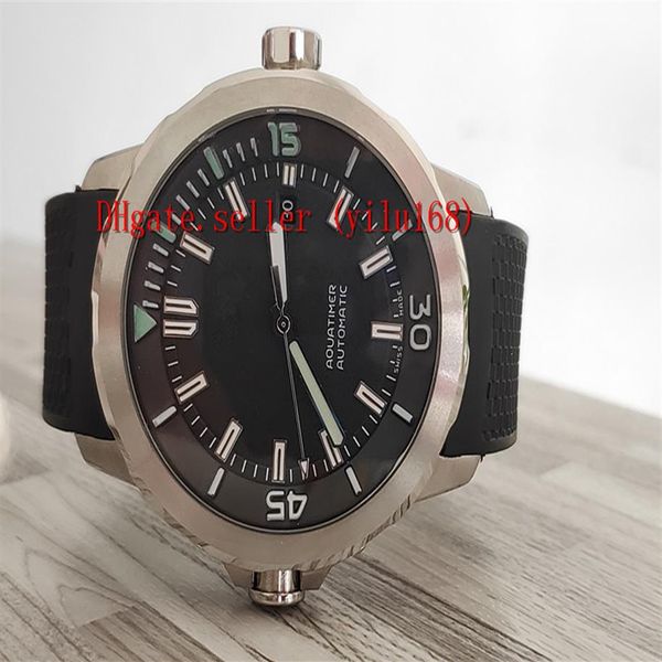 42mm date iw329001 ocean black dial automatic mens watch 316l steel case rubber strap sport watches sapphire wristwatc317b, Slivery;brown
42mm date iw329001 ocean black dial automatic mens watch 316l steel case rubber strap sport watches sapphire wristwatc317b, Slivery;brown