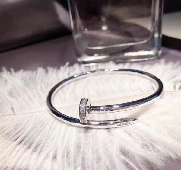 fashion designer ladies bracelet charm nail bangle valentine039s day christmas gift 18k gold jewelry factory whole retai1555557, Black
fashion designer ladies bracelet charm nail bangle valentine039s day christmas gift 18k gold jewelry factory whole retai1555557, Black
