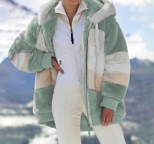 women039s jackets winter women jacket fashion plush patchwork zipper pocket hooded retro loose long sleeve coat whole5429928, Black;brown
women039s jackets winter women jacket fashion plush patchwork zipper pocket hooded retro loose long sleeve coat whole5429928, Black;brown