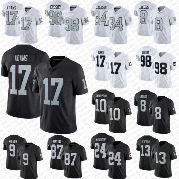 8 josh jacobs davante adams maxx crosby football jerseys jimmy garoppolo hunter renfrow bo jackson michael mayer jones charles woodson tyree, Black;red
8 josh jacobs davante adams maxx crosby football jerseys jimmy garoppolo hunter renfrow bo jackson michael mayer jones charles woodson tyree, Black;red