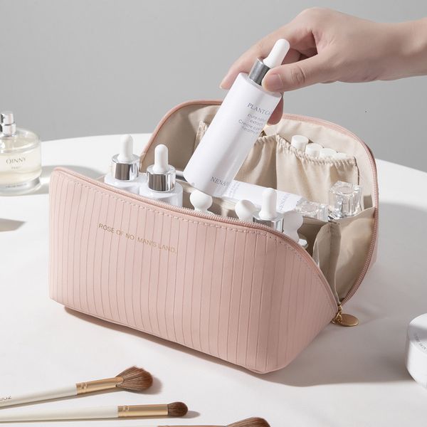 cosmetic bags cases vertical pattern pu women bag largecapacity luxury brand makeup ins portable washbag waterproof female beauty case 23082
cosmetic bags cases vertical pattern pu women bag largecapacity luxury brand makeup ins portable washbag waterproof female beauty case 23082