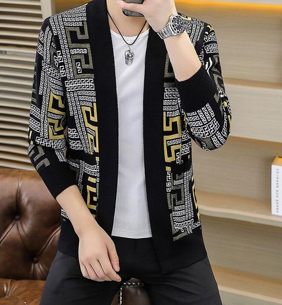 men's sweater new fashion designer sweater for cardigan coat v neck slim fit jumpers knitwear winter korean style casual mens clothes, White;black
men's sweater new fashion designer sweater for cardigan coat v neck slim fit jumpers knitwear winter korean style casual mens clothes, White;black