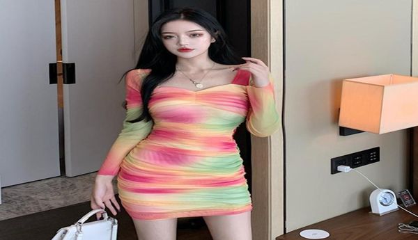 club square collar bodycon dress for women fashion brand autumn style mesh ladies dresses party evening elegant new6335579, Black;gray
club square collar bodycon dress for women fashion brand autumn style mesh ladies dresses party evening elegant new6335579, Black;gray