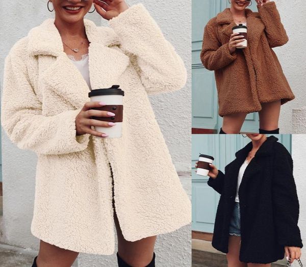 loose lapel long coats winter warm fleece fur jacket turndown collar outerwear plus size plush fluffy teddy coats s3xl9999373, Black;red
loose lapel long coats winter warm fleece fur jacket turndown collar outerwear plus size plush fluffy teddy coats s3xl9999373, Black;red