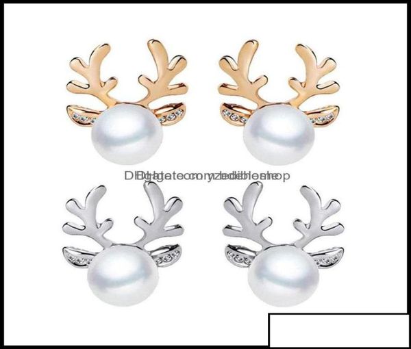 stud earrings jewelry luxury pearl antlers christmas reindeer elk animal rhinestone crystal sier for women girls fashion7210412, Golden;silver
stud earrings jewelry luxury pearl antlers christmas reindeer elk animal rhinestone crystal sier for women girls fashion7210412, Golden;silver