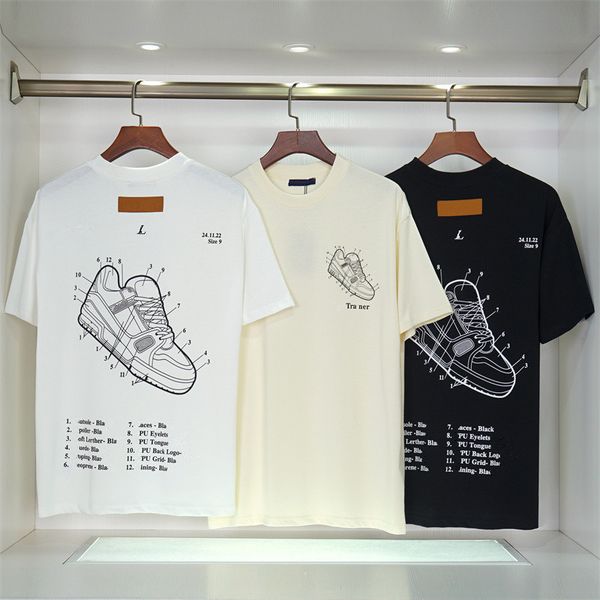 men's t shirts designer fashion man t-shirt cotton round neck printing breathable clothing short sleeve luxury hip hop streetwear tshir, White;black
men's t shirts designer fashion man t-shirt cotton round neck printing breathable clothing short sleeve luxury hip hop streetwear tshir, White;black