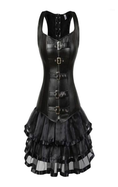 steampunk lace up back waist trainer body shaper buckle bustier overbust corset dress faux leather corsets mini skirt tutu plus bu7307115, Black;white
steampunk lace up back waist trainer body shaper buckle bustier overbust corset dress faux leather corsets mini skirt tutu plus bu7307115, Black;white