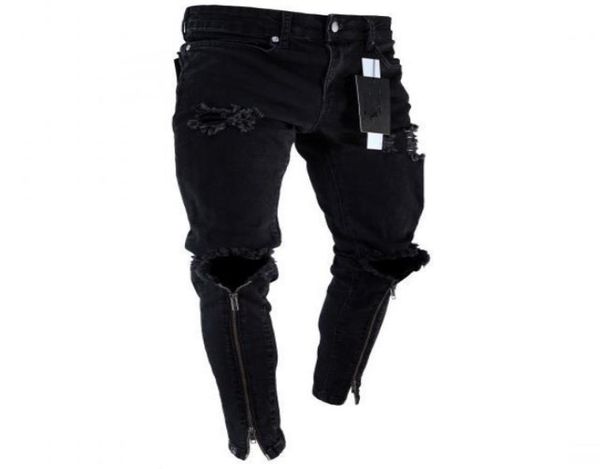 mens zipper holes designer jeans ripped slim fit represen mens pencil pants hiphop streetstyle male trousers9328081, Blue
mens zipper holes designer jeans ripped slim fit represen mens pencil pants hiphop streetstyle male trousers9328081, Blue