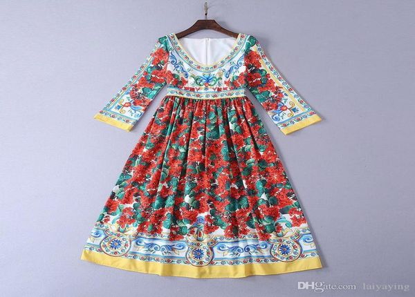 european and american women039s spring 2019 new style ninepoint sleeve vneck restoring ancient ways is printed dress4139488, Black;gray
european and american women039s spring 2019 new style ninepoint sleeve vneck restoring ancient ways is printed dress4139488, Black;gray