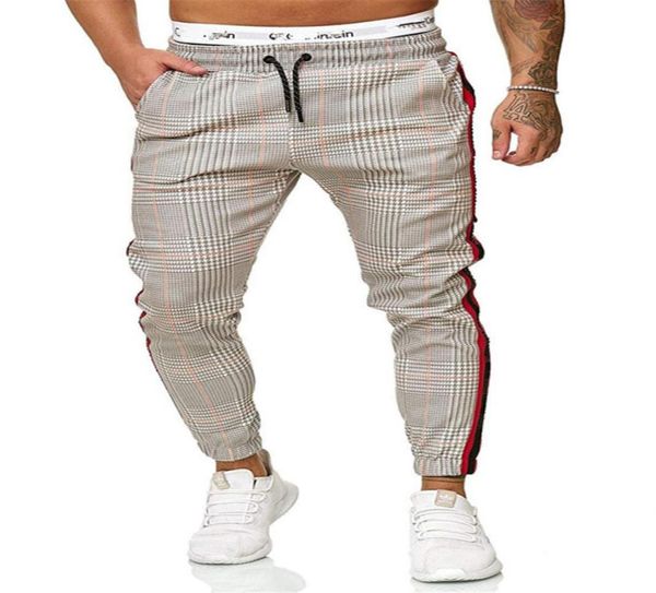 new mens pants houndstooth print male side stripes color matching slim fit sweatpants joggers track pants overalls4534262, Black
new mens pants houndstooth print male side stripes color matching slim fit sweatpants joggers track pants overalls4534262, Black
