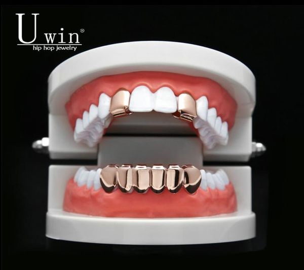 uwin hip hop rose color custom mouth grillz set 2pcs single 6 teeth bottom set gold grills8884782, Black
uwin hip hop rose color custom mouth grillz set 2pcs single 6 teeth bottom set gold grills8884782, Black