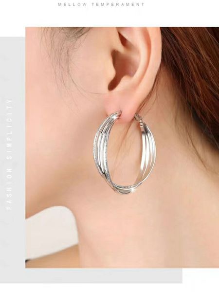 sterling silver big circle earrings multilayer hoop earrings female new tide ear ring earrings women big loop hoop earring ladies trendy fin, Golden;silver
sterling silver big circle earrings multilayer hoop earrings female new tide ear ring earrings women big loop hoop earring ladies trendy fin, Golden;silver