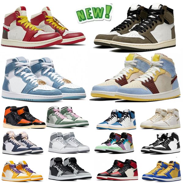 2023 new 1s men basketball shoes 1 toe university blue toe lucky green black white fierce pink hyper royal womens mens trainers sports sneak
2023 new 1s men basketball shoes 1 toe university blue toe lucky green black white fierce pink hyper royal womens mens trainers sports sneak
