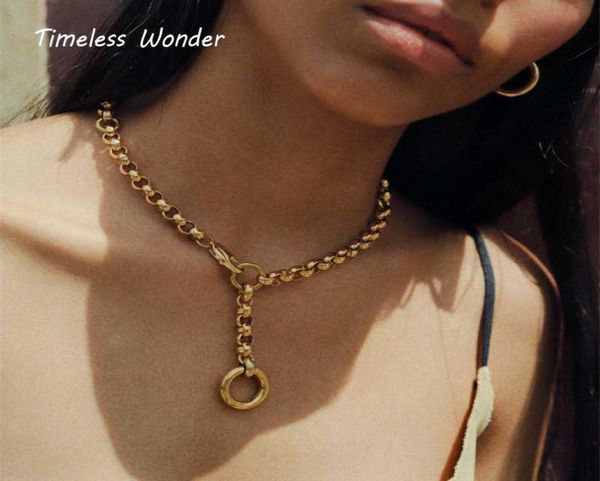 timeless wonder titanium pave chains choker necklace women stainless steel jewelry boho designer punk ins trendy runway 30251640481, Golden;silver
timeless wonder titanium pave chains choker necklace women stainless steel jewelry boho designer punk ins trendy runway 30251640481, Golden;silver