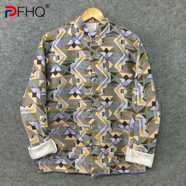 men's jackets pfhq autumn only xl jacquard woven improved chinoiserie style plate button creativity light luxury coat 21z1612 230821, Black;brown
men's jackets pfhq autumn only xl jacquard woven improved chinoiserie style plate button creativity light luxury coat 21z1612 230821, Black;brown