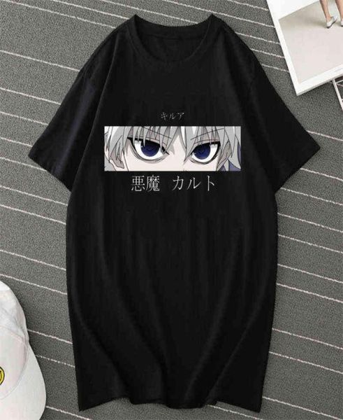 hunter x hunter anime mens t shirt tees killua zoldyck devil eye teeshirt short sleeve casual men tshirt clothes male y24228944, White;black
hunter x hunter anime mens t shirt tees killua zoldyck devil eye teeshirt short sleeve casual men tshirt clothes male y24228944, White;black