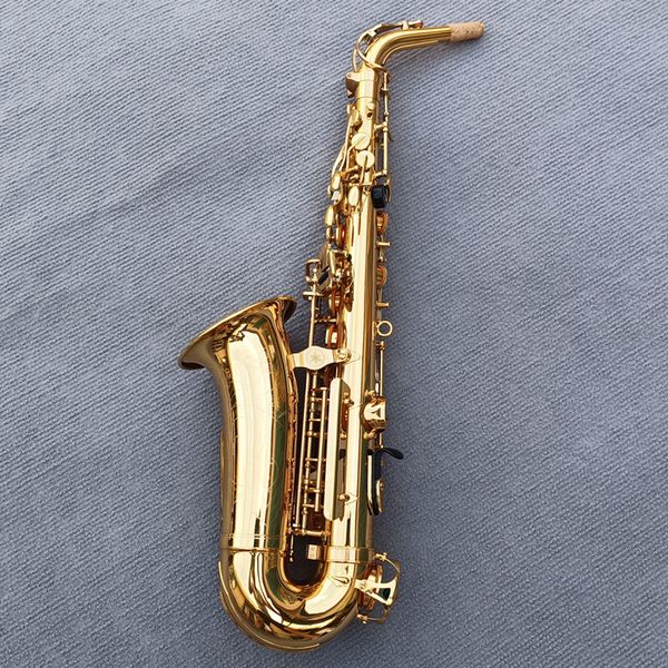 japan 275 eb alto saxophone new arrival brass gold lacquer music instrument e-flat sax with case accessories
japan 275 eb alto saxophone new arrival brass gold lacquer music instrument e-flat sax with case accessories