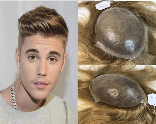 high quanlity blonde human hair mens toupee full pu toupee for men european natural hair 613 silky straight men hairpiece replacem7767344, Black
high quanlity blonde human hair mens toupee full pu toupee for men european natural hair 613 silky straight men hairpiece replacem7767344, Black