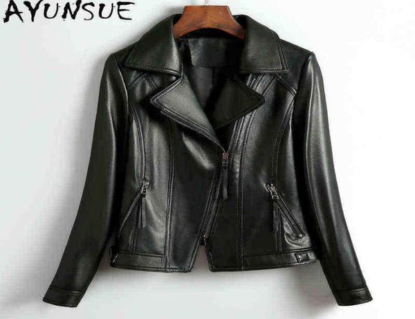ayunsue sheepskin genuine leather jacket women clothes black motorcycle short coats woman spring outwear jaqueta couro feminina j26347741
ayunsue sheepskin genuine leather jacket women clothes black motorcycle short coats woman spring outwear jaqueta couro feminina j26347741