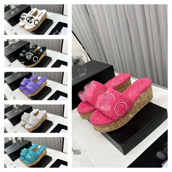 interlocking c fur slippers high heels plush platform slipper warm sandal winter autumn slides designer women wedge sandals dress shoes for, Black
interlocking c fur slippers high heels plush platform slipper warm sandal winter autumn slides designer women wedge sandals dress shoes for, Black