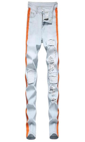 men039s jeans 2021 arrival mens cotton ripped hole casual slim skinny men trousers fashion male hip hop denim pants5914317, Blue
men039s jeans 2021 arrival mens cotton ripped hole casual slim skinny men trousers fashion male hip hop denim pants5914317, Blue