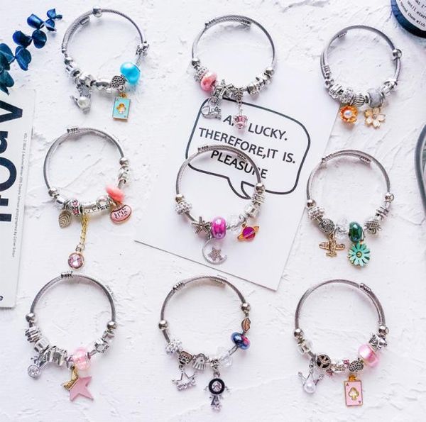 diy beads string crystal hand chain bracelet adjustable stainless steel bracelet ladies pandora 20 style beads bracelet women0398316569, Black
diy beads string crystal hand chain bracelet adjustable stainless steel bracelet ladies pandora 20 style beads bracelet women0398316569, Black