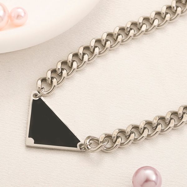 never fading silver plated luxury triangle designer pendants necklaces stainless steel letter choker pendant necklace chain for men women je
never fading silver plated luxury triangle designer pendants necklaces stainless steel letter choker pendant necklace chain for men women je