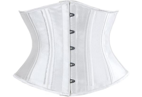 classic lace up 26 spiral steel boned satin underbust corset shaper women039s fashion slimming corselete waist cincher xxsxxl2674302, Black;white
classic lace up 26 spiral steel boned satin underbust corset shaper women039s fashion slimming corselete waist cincher xxsxxl2674302, Black;white