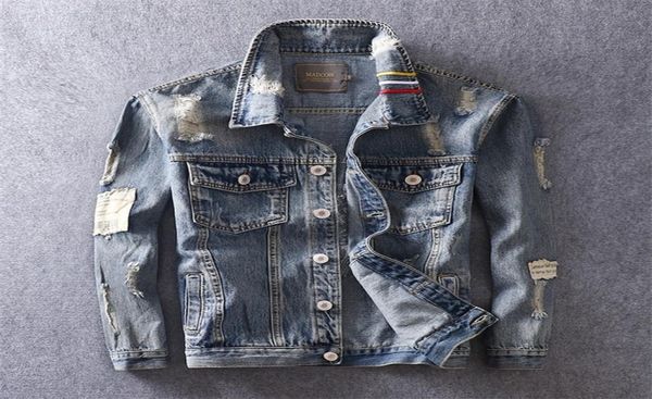 fashion streetwear men jacket retro blue destroy ripped denim jacket men coat tiger embroidery stripe hip hop jean jacket hombre t1609476, Black;brown
fashion streetwear men jacket retro blue destroy ripped denim jacket men coat tiger embroidery stripe hip hop jean jacket hombre t1609476, Black;brown