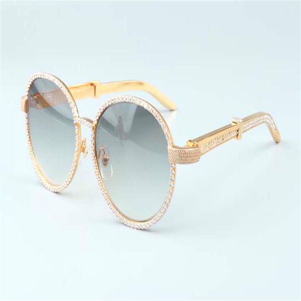 19 years luxury round frame diamond sunglasses t19900692 retro fashion golden hat stainless steel diamond temples decorative sungl268f, White;black
19 years luxury round frame diamond sunglasses t19900692 retro fashion golden hat stainless steel diamond temples decorative sungl268f, White;black