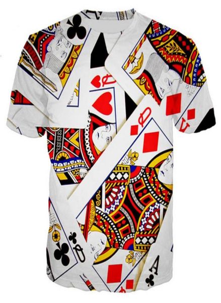 casual mens womans playing cards 3d hd print tshirt summer shortsleeved oneck tshirt fashion style shirt brand tees wr02491567, White;black
casual mens womans playing cards 3d hd print tshirt summer shortsleeved oneck tshirt fashion style shirt brand tees wr02491567, White;black