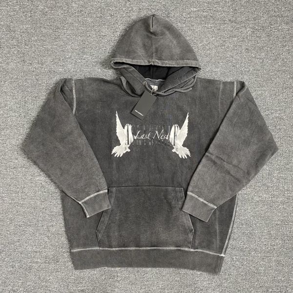 brand men casual askyurself fashion brand peace dove print high street loose men washable old cotton hooded sweater, Black
brand men casual askyurself fashion brand peace dove print high street loose men washable old cotton hooded sweater, Black