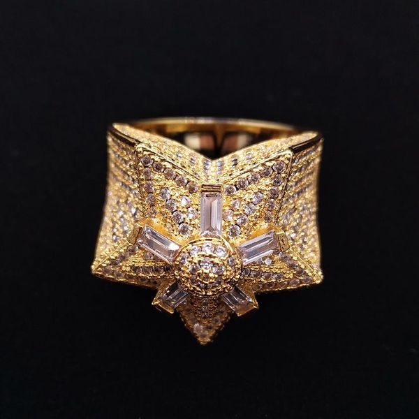 new personalized iced out cz cubic zirconia gold hip hop pentagram star mens ring band full diamond street rapper jewelry gifts fo2381, Silver
new personalized iced out cz cubic zirconia gold hip hop pentagram star mens ring band full diamond street rapper jewelry gifts fo2381, Silver