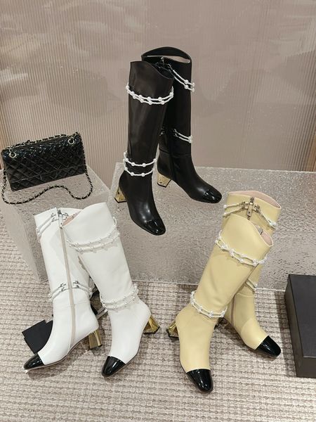 designer luxury ankle boots classic coco boot fashion leather chunky heel shoes lambskin sneaker quilted knight boots thigh high boots pearl, Black
designer luxury ankle boots classic coco boot fashion leather chunky heel shoes lambskin sneaker quilted knight boots thigh high boots pearl, Black