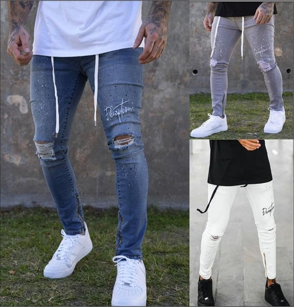 lasperal fashion streetwear men039s slim fit denim pants ripped pants men039s painted jeans skinny jeans drawstring jeans 207968754, Blue
lasperal fashion streetwear men039s slim fit denim pants ripped pants men039s painted jeans skinny jeans drawstring jeans 207968754, Blue