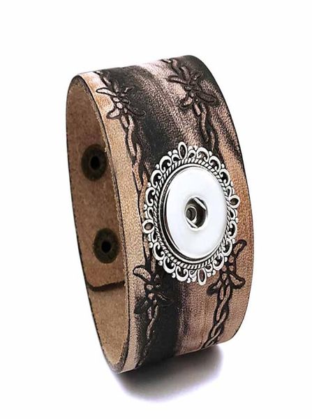 fashion punk 300 interchangeable really genuine leather retro bracelet 18mm snap button bangle charm jewelry for women men gift2285963, Black
fashion punk 300 interchangeable really genuine leather retro bracelet 18mm snap button bangle charm jewelry for women men gift2285963, Black