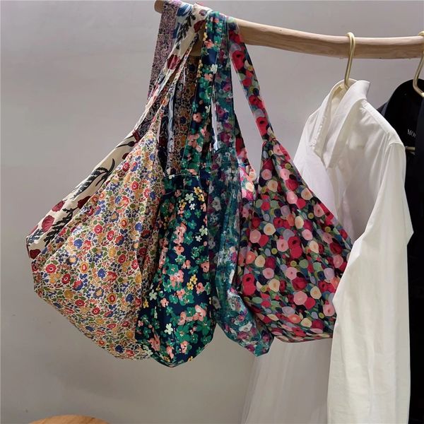 evening bags large capacity single shoulder bag fashion lazy style floral messenger cotton canvas female handbag ladies 230821
evening bags large capacity single shoulder bag fashion lazy style floral messenger cotton canvas female handbag ladies 230821