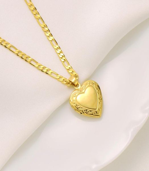 22k fine yellow gold finish italian figaro link chain necklace heart pendant4135659, Silver
22k fine yellow gold finish italian figaro link chain necklace heart pendant4135659, Silver