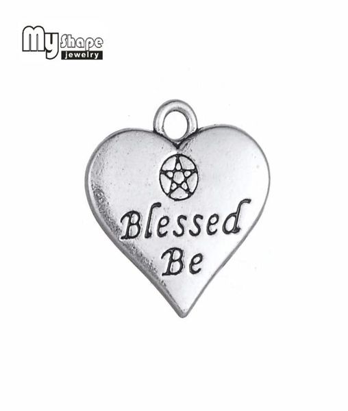 my shape 20pcs heart charm double side letter blessed be wicca pentacle pentagram pendant for jewelry making antique silver tone3844956, Bronze;silver
my shape 20pcs heart charm double side letter blessed be wicca pentacle pentagram pendant for jewelry making antique silver tone3844956, Bronze;silver