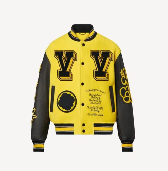 yellow embroidery baseball jacket man women fashion panelled coat oversize style fzjk01985816691350302, Black;brown
yellow embroidery baseball jacket man women fashion panelled coat oversize style fzjk01985816691350302, Black;brown