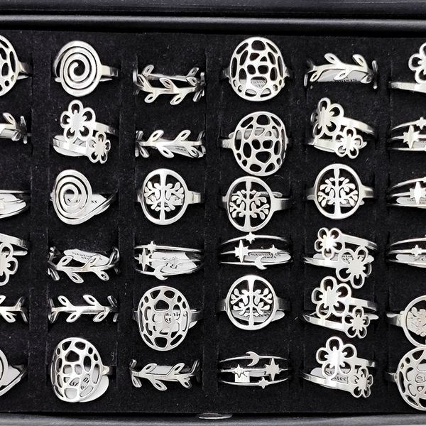 wholesale 20/lot tree flower mix trendy gold silver plated stainless steel finger ring for woman and man party gift fashion charm jewelry, Slivery;golden
wholesale 20/lot tree flower mix trendy gold silver plated stainless steel finger ring for woman and man party gift fashion charm jewelry, Slivery;golden