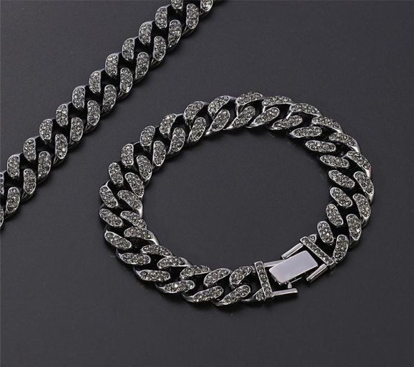 13mm hip hop miami curb cuban chain bracelets black iced out rhinestones bracelet male cz bling dj rapper men jewelry whole ch3327222, Golden;silver
13mm hip hop miami curb cuban chain bracelets black iced out rhinestones bracelet male cz bling dj rapper men jewelry whole ch3327222, Golden;silver