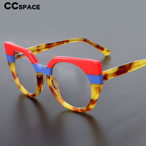 fashion sunglasses frames 55272 round acetate glasses frame women optical prescription eyeglasses frame cat eye color stitching luxury brand, Black
fashion sunglasses frames 55272 round acetate glasses frame women optical prescription eyeglasses frame cat eye color stitching luxury brand, Black