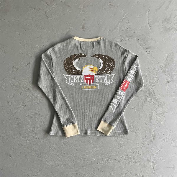2023 cold eagle print waffle long-sleeve men knitted crtz-rtw pure cotton hoodies grey lundun original fashion, Black;brown
2023 cold eagle print waffle long-sleeve men knitted crtz-rtw pure cotton hoodies grey lundun original fashion, Black;brown