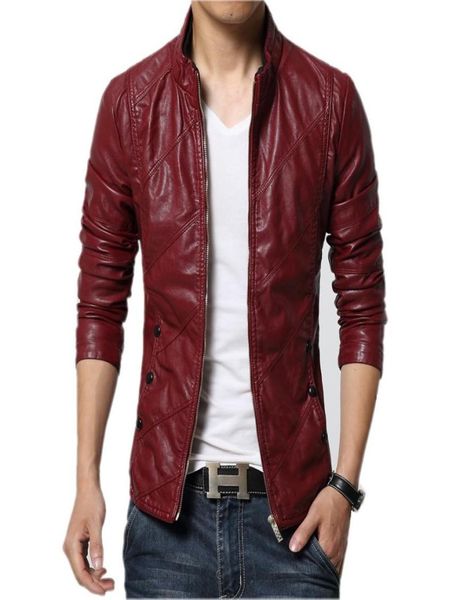 mens leather jacket 2017 autumn winter slim fit faux leather jacket coat male red windbreaker motorcycle bomber men suede9844335, Black
mens leather jacket 2017 autumn winter slim fit faux leather jacket coat male red windbreaker motorcycle bomber men suede9844335, Black