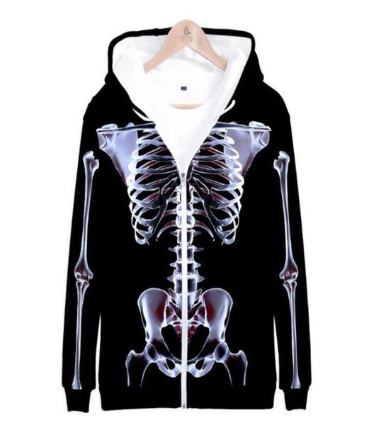 skeleton skull 3d print zip up womenmen hoodie sweatshirt hip hop long sleeve hooded zipper jacket coat halloween costume adult1913660, Black
skeleton skull 3d print zip up womenmen hoodie sweatshirt hip hop long sleeve hooded zipper jacket coat halloween costume adult1913660, Black