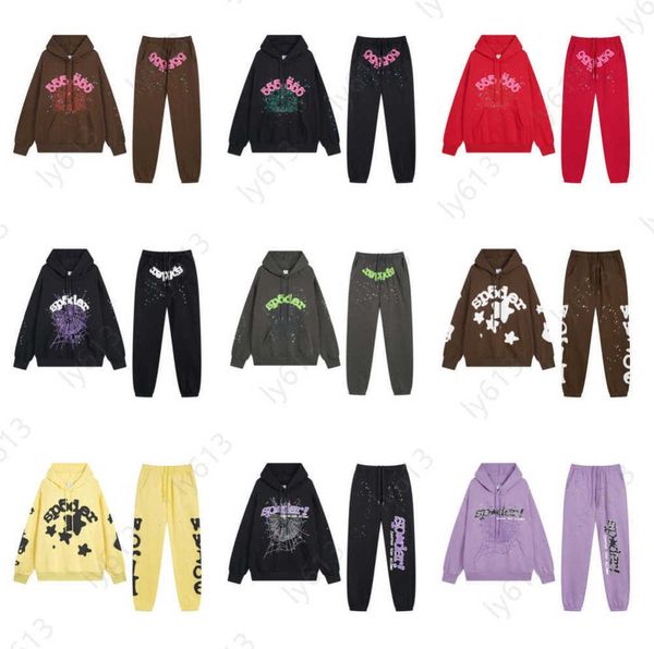 sp5der tracksuit mens deisgner tracksuits young thug 555555 spider web print pullover hoodie with drawstring sweatpants two piece set track, Gray
sp5der tracksuit mens deisgner tracksuits young thug 555555 spider web print pullover hoodie with drawstring sweatpants two piece set track, Gray