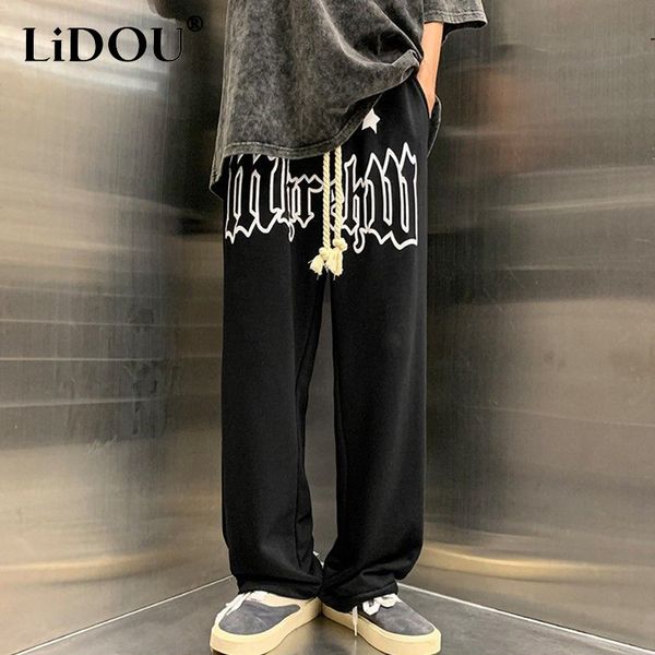 men's pants spring autumn vintage hip hop y2k fashion casual straight trousers man ropa hombre drawstring baggy male pants trend sweatp, Black
men's pants spring autumn vintage hip hop y2k fashion casual straight trousers man ropa hombre drawstring baggy male pants trend sweatp, Black