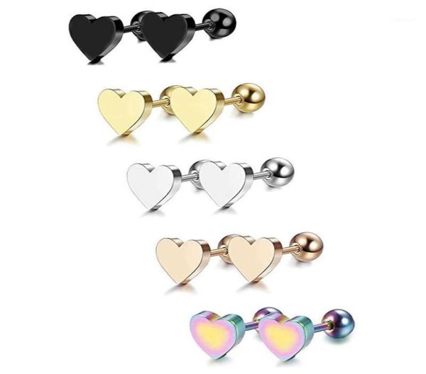 stud 3 pairs of stainless steel heartshaped earrings set barbell perforated for men and women silver black gold4910844, Golden;silver
stud 3 pairs of stainless steel heartshaped earrings set barbell perforated for men and women silver black gold4910844, Golden;silver
